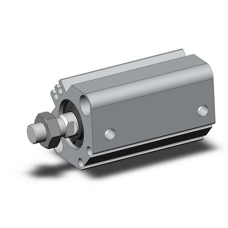 Smc Compact Cylinder, 20mm Bore, 25mm Stroke CDQ2B20-25DMZ