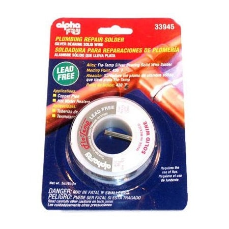 Alpha Assembly Solutions 3OZ .125 Plumb Solder AM33945