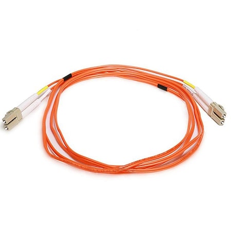 Monoprice Fiber Optic Patch Cord, LC/LC, 2m, Multi 2617
