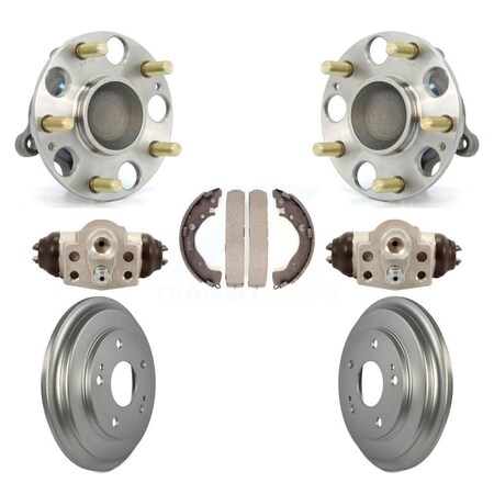 Transit Auto Rear Wheel Cylinders And Coated Drum & Shoes Hub Bearing
