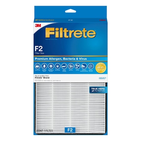 Filtrete 13 x 8.2 in. Rectangular HEPA Air Purifier Filter FI9015