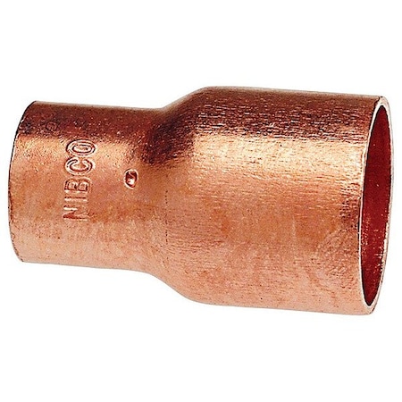 Nibco Straight, Copper, Cup 3/4 in, FTG 1/2 in 9001351