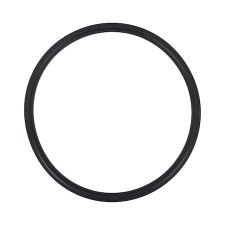 Zoro Select Sanitary Gasket, Black, 0.2 in Thickness ZUSA-SG-H-6