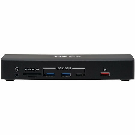Eaton Safe-IT USB-C Dock Triple Display 4K 60 Hz HDMI/DisplayPort VGA USB 3.2 Gen 2 USB Hub GB U442AB-DOCK9