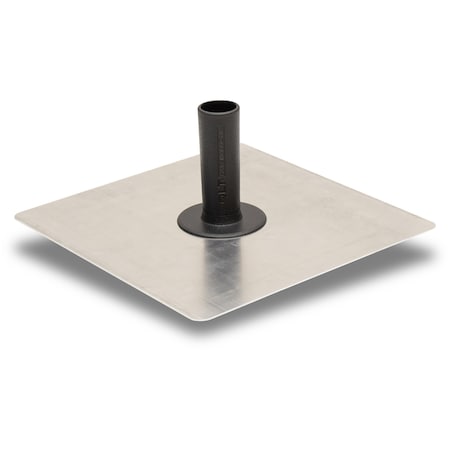 Marshalltown Aluminum Hawk, 12 x 12 in, Plastic Handle, Drywall Hawk, Masonry Hawk PH694