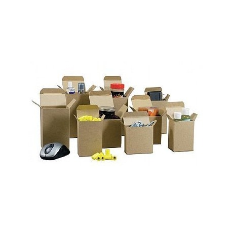 Bubblefast 50 3.5 x 1.25 x 3.5 Kraft Reverse Tuck Mailers, 50PK RT313-50