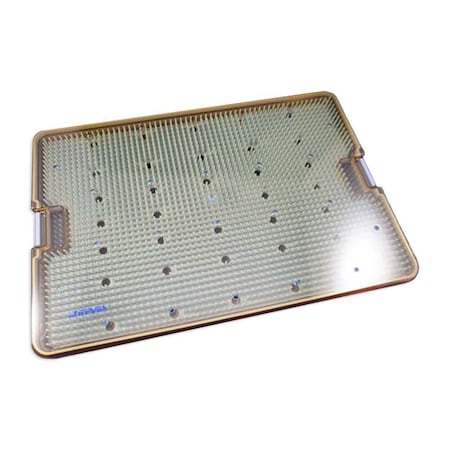 Jorgensen Laboratories Sterilizing Tray, X-Large, Two layers, 15"x10"x2.5" J0665L