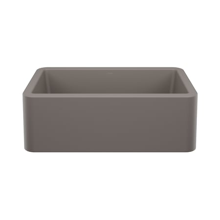 Blanco Ikon 30" Apron Single Bowl, Volcano Gray 443113