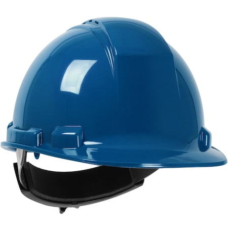 Dynamic Vented, Cap Style Hard Hat w/HDPE Shell, 4-Point Textile Suspension and Wheel Ratchet Adj. 280-HP241RV-17