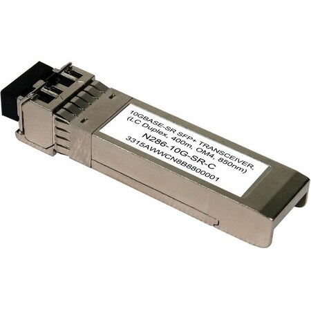 Eaton Eaton Transceiver Module, SFP+, 10Gbps, 400m, Multimode N286-10G-SR-C