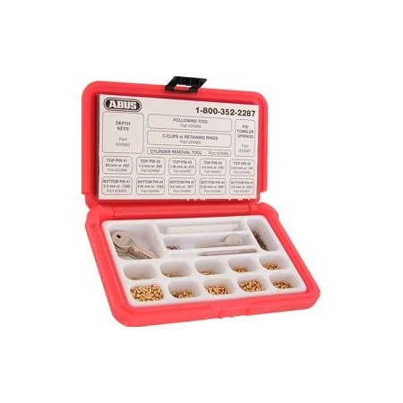 Abus Lock Co Rekeying Kit for 24/70RK Rekeyable Diskus Padlocks 24-SK-1