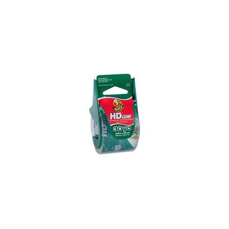 Duck Brand HD Clear Packaging Tape, 29.97 yd Length x 1.89in Width, Clear, Acrylic, 1 Roll 285896
