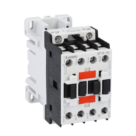 Lovato 3P Contactor 1No 18A Ac3 24Vdc BF1810L024