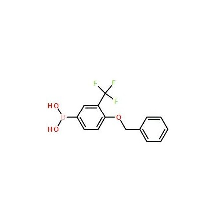 Ak Scientific (4-(Benzyloxy)-3-(trifluoromethyl)phenyl)boronic acid (5g), CAS 1245014-05-4 4610AA-5g