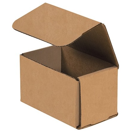 Bsc Preferred Corrugated Mailers, 5''L x 3''W x 3''H, Kraft M533K