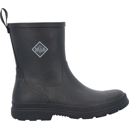 Muck Rainscape Women's 8" Short Rain Boot, Black, Size 9 MRS08W00