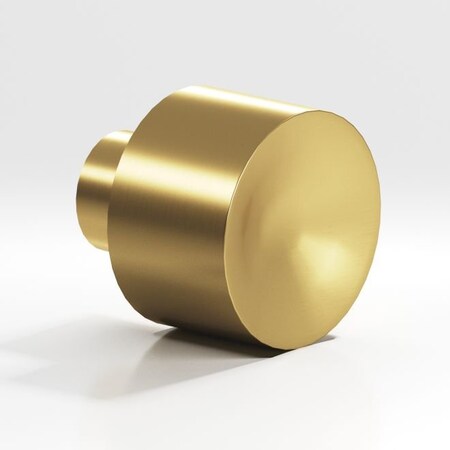 Colonial Bronze 185 Series 1-1/4in Diameter Cabinet Knob Satin Brass Finish 1854.CB