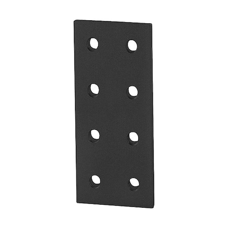 80/20 T-SlotFrmingConnector, Alum, Blk, 120mm, 4mm 30-4365-BLACK