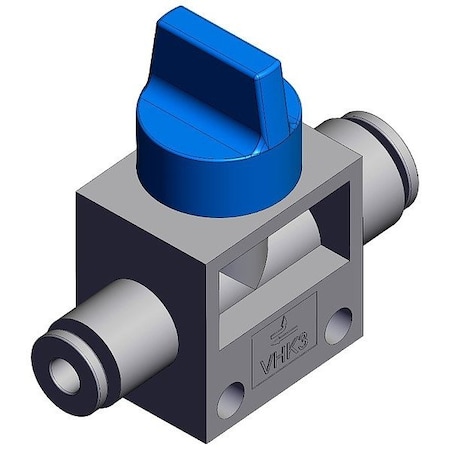 Smc Finger valve, VHK, 41 mm, 48 mm VHK3A-06F-04F