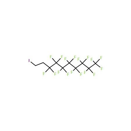 Ak Scientific 1, 1, 1, 2, 2, 3, 3, 4, 4, 5, 5, 6, 6, 7, 7, 8, 8-Heptadecafluoro-10-iododecane (25g), CAS 2043-53-0 P090-25g