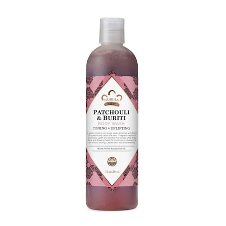 Nubian Heritage Toning Plus Uplifting Patchouli and Buriti Body Wash, 13 Fluid Ounce, 12PK 68675378