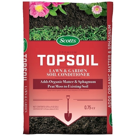 Scotts Premium Topsoil, 0.75 cu-ft Bag 71130756