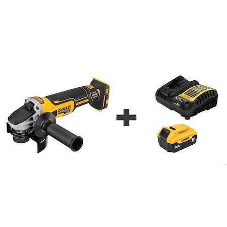 Dewalt BRUSHLESS SLIDE SWITCH 4.5IN SAG DCG405B/DCB205C