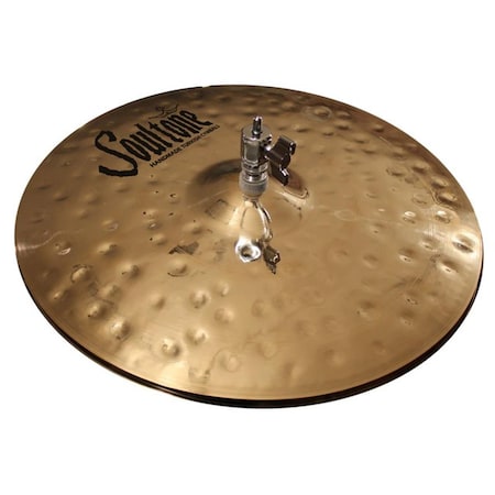 Soultone Cymbals 12 in. Heavy Hammered Hi Hat Top HVHMR-HHTT12