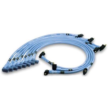 Moroso 72416 Blue Max Custom Fit Sleeved Wire Set- Blue M28-72416