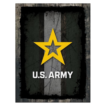 Holland Bar Stool Co United States Army 15" x 20" Canvas Wall Art LCnvs02-1520Army