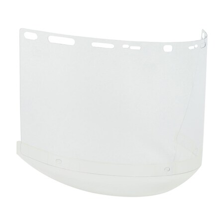 Bouton Optical Universal Fit Polycarbonate Safety Visor with Chin Cup, .040" Thickness 251-01-5210