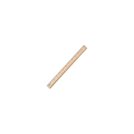 Staples 12 In. Wood Ruler 2773009