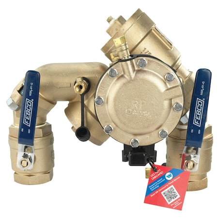 Febco Reduced Pressure Zone Backflow Preventer 2 LF825YA-QT RP