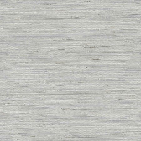 York Wallcoverings Lustrous Grasscloth Silver Wallpaper Y6201602