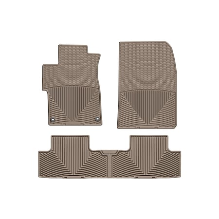 Weathertech Tan, Front and Rear All Weather Floor Mats WTHT330197