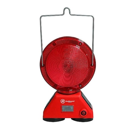 Railhead Gear Traffic Barricade Light, HDPE, Red M900-SR-2M