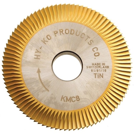 Hy-Ko Prod Co Hy-Ko Promatic Series Key Machine Cutter Blade, Hss, For: Taylor Kd1, Kd5, Kd8, Kd9 Key Machines 706580