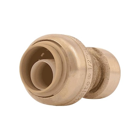 Sharkbite Strt, Brass, Push-Fit1/2", Push-Fit1/4" U050LF