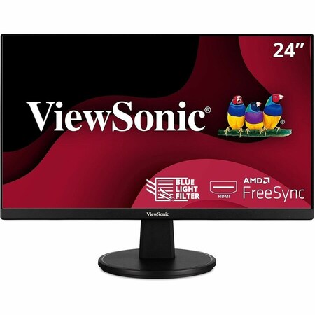 Viewsonic VA2447-MH 24" MVA Monitor with HDMI and VGA, 1920 x 1080 Resolution. VA2447MH