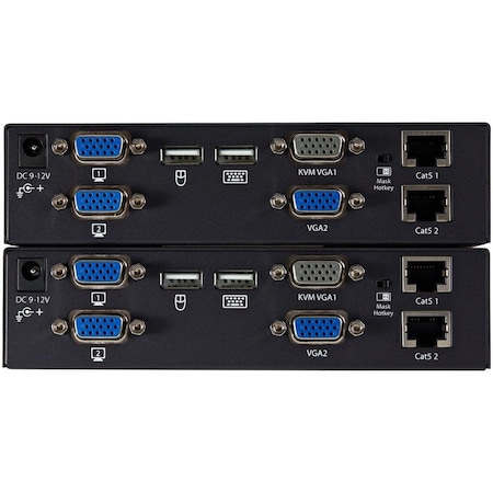 Startech.Com USB DUAL VGA OVER CAT5 KVM EXTENDER SV565DUTPU
