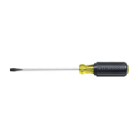 Klein Tools General Purpose Slotted Screwdriver 1/4 in Round 605-8