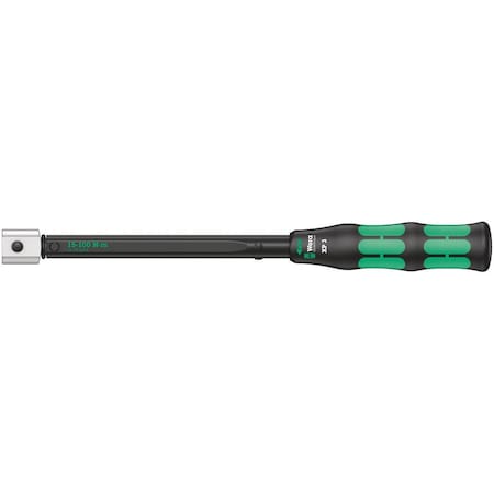 Wera Click-Torque XP 3 pre-set adjustable torque wrench, 15-100 Nm, 15 Nm, 9x12 x 15.0 Nm x 15-100 Nm 5075672001