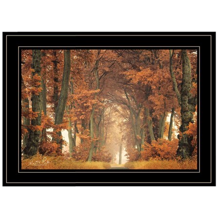 Homeroots Follow Your Own Way 2 Black Framed Print Wall Art 405492