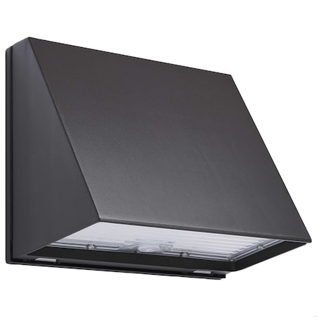 Nuvo 80/100/120W LED Cutoff Wall Pack 3K/4K/5K CCT Field Selectable Bronze 120-347 V 65/556