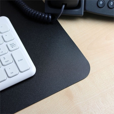 Lorell Desk Pad, 36" x 20", Black LLR39654