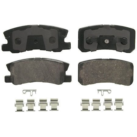 Wagner Brake QuickStop Rear Disc Brake Pad Set Ceramic,  ZD868