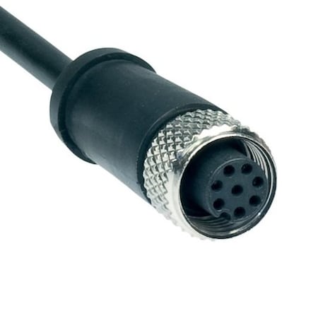 Schmersal Electronic safety sensors, A-K8P-M12-S-G-15M-BK-1-X-A-4-69-VA, 15, Pre-wired cable, 8-pole 103014823