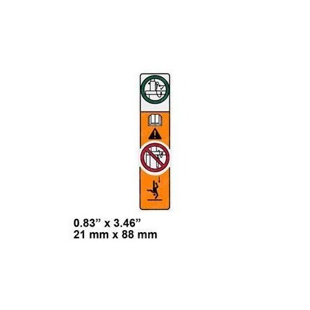 Skyjack REPLACEMENT DECAL, FALLING HAZARD 126056