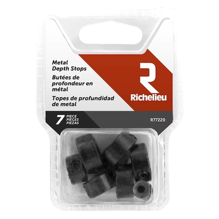 Richelieu Metal Drill Stop Set 7 pc R77210