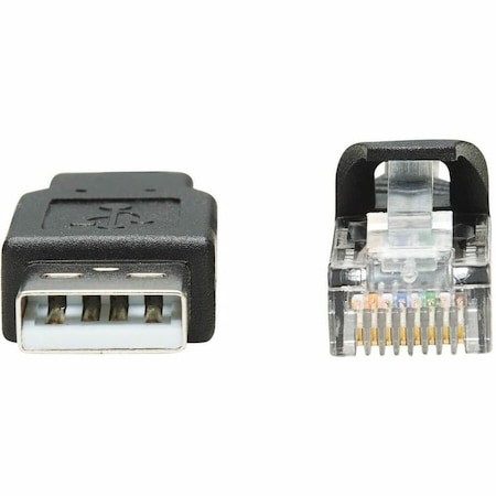 Eaton EATON USB-A To Rj45 Rollover Console Cable M/m, Cisco Compatible, 250 Kbps, 15 Ft. U009-015-RJ45-X